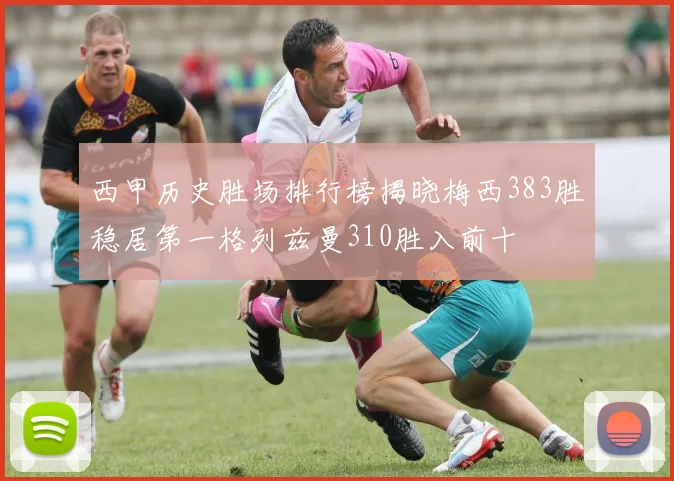 西甲历史胜场排行榜揭晓梅西383胜稳居第一格列兹曼310胜入前十